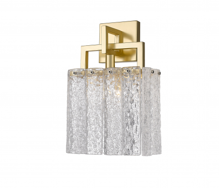 Promotii - Aplica perete aurie stil glam PALACE abajur sticla mata, 003064-020101 - Zumaline