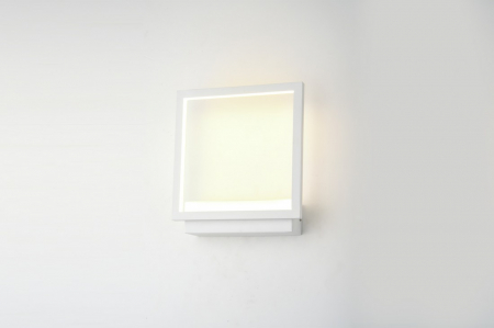 Aplica perete patrata Square alba/neagra, iluminare LED, AZ 3141 - Azzardo [2]