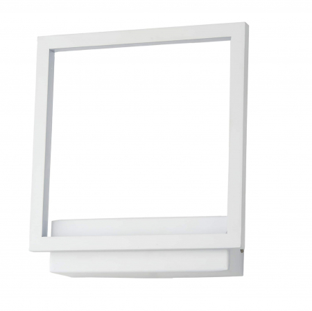 Aplica perete patrata Square alba/neagra, iluminare LED, AZ 3141 - Azzardo [1]