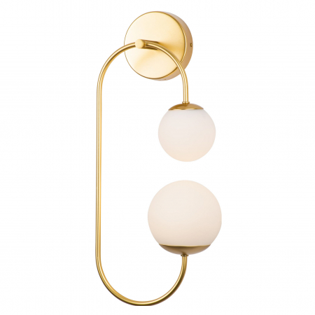 Aplice LED - Aplica perete premium LED Jaumi 23x16x51 cm metal/sticla, W0274 - Maxlight