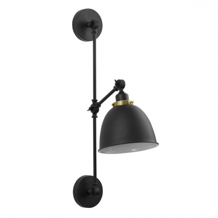 Promotii - Aplica perete premium neagra ajustabila Heli, din metal, 9420850 - Novaluce