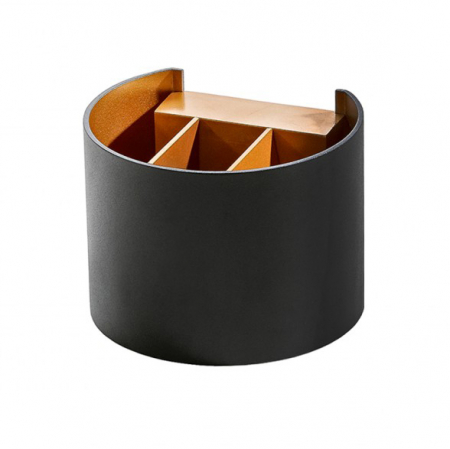 Aplica perete semirotunda cu deschidere reglabila Arden Rondo 13x9,5 cm, design minimalist, metal, AZ 1058 - Azzardo [2]