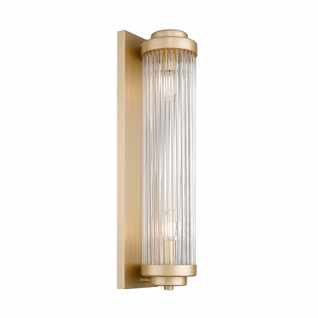 Aplice LED - Aplica perete verticala auriu mat SERGIO 57 cm, stil clasic glam, 003064-021948 - Zumaline