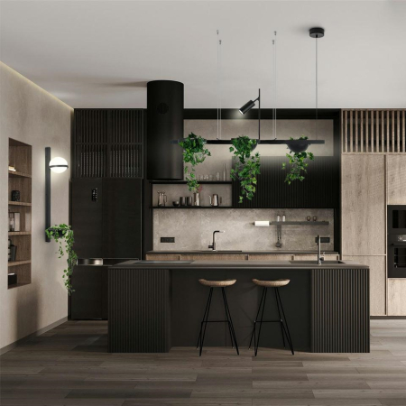 Aplică Plant Wall 22x28,5x110 cm, Negru - Moosee [14]