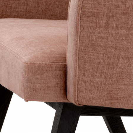   Scaun de dining Locarno sisley roz 117016 EICHHOLTZ [5]