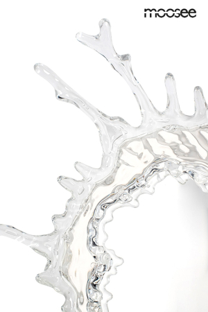 Aplică Splash M 56x20x65 cm, Oțel și Acrilic Argintiu - Moosee [5]
