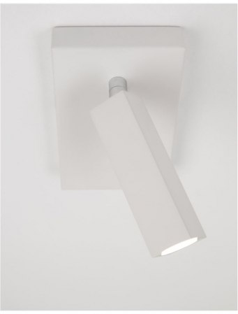Aplica spot LED reglabil negru/alb Rupi, din metal, switch ON/OFF, 9081351 - Novaluce [6]