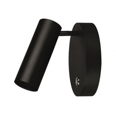 Aplice LED - Aplica spot reglabil premium negru/alb Sina, din metal, switch ON/OFF, 7410401 - Novaluce
