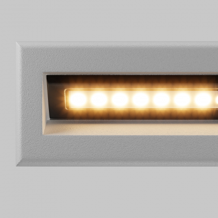 Aplica pentru scari LED Bosca O045SL-L5W3K, 5W, 400lm, lumina calda, IP65, alba, Maytoni [2]