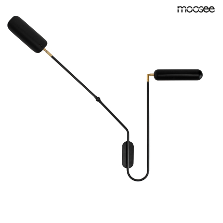 Aplică Tenta, Metal Negru Mat - Moosee [3]