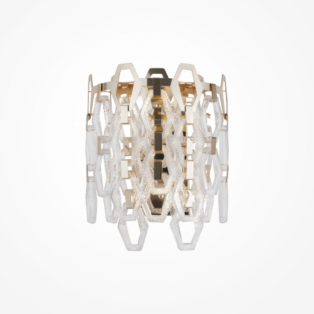 Aplice LED - Aplica Tissage MOD490WL-02G, 2xE14, aurie, IP20, Maytoni
