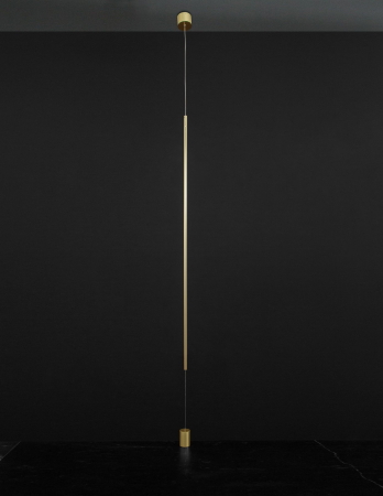 Aplica verticala podea-tavan aurie/neagra Gohar 120 cm stil minimalist, iluminare LED, 9088106 - Novaluce [1]