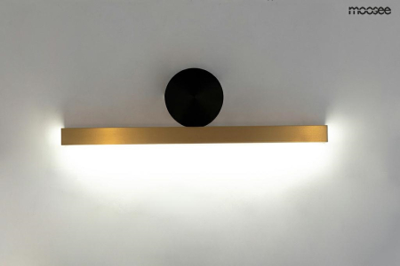 Aplică Wand 45x5x13 cm, Oțel Inoxidabil Auriu - Moosee [4]