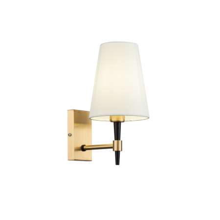 Promotii - Aplica Zaragoza H001WL-01BS, 1xE14, arama+alba, IP20, Maytoni