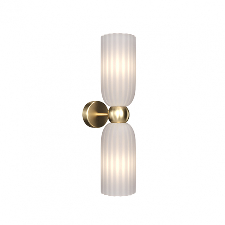 Produse - Aplice Antic MOD302WL-02W, 2xE14, aurie+alba, IP20, Maytoni