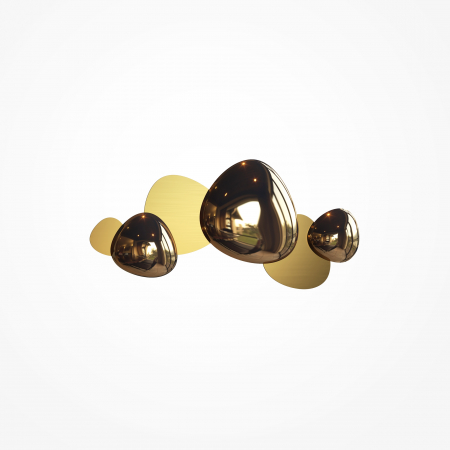 Produse - Aplice LED Jack-Stone MOD314WL-L13G3K, 13W, 550lm, lumina calda, IP20, aurie, Maytoni