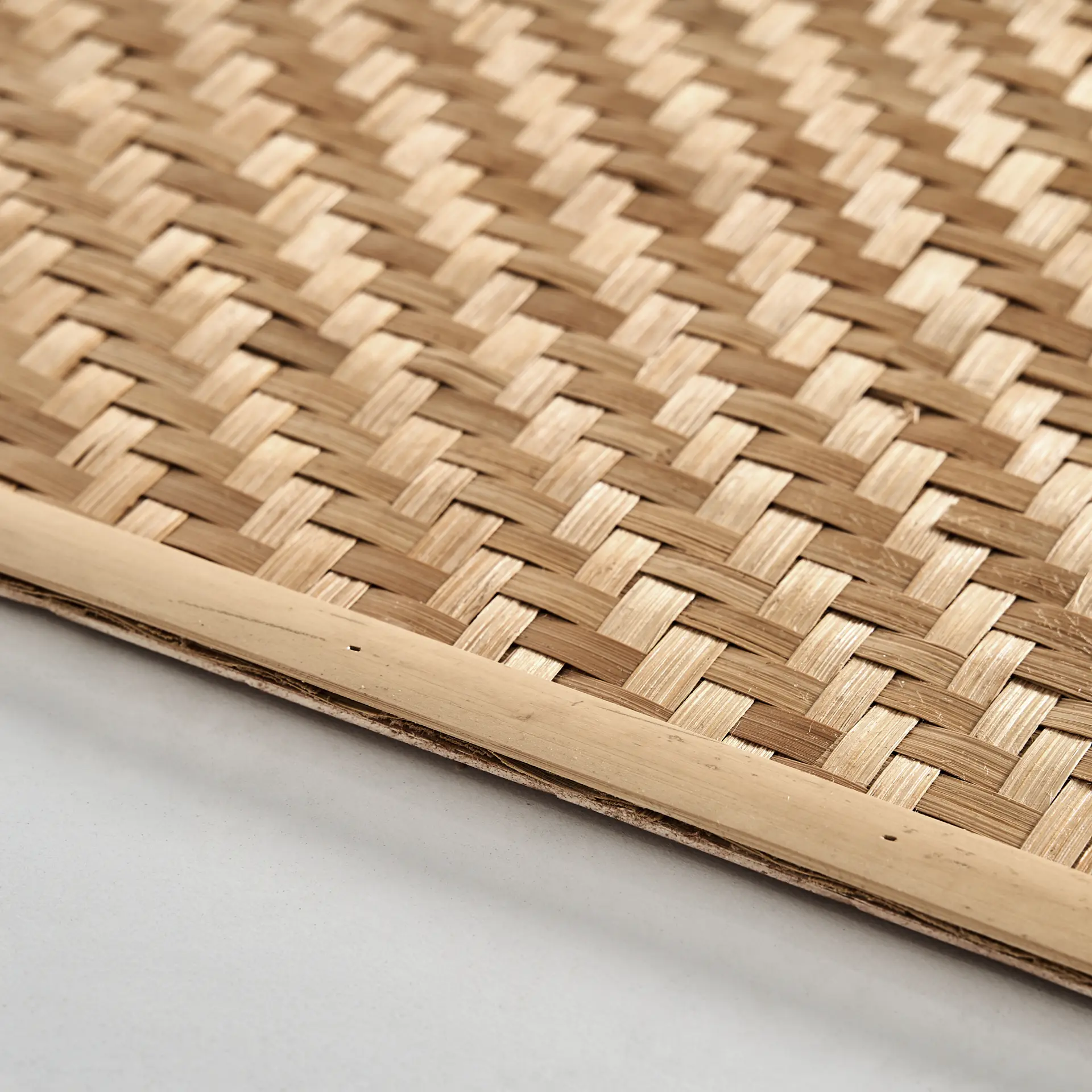 Produse - Arta de Perete Blaj din Fibra Naturala Maro, 100x1x100cm, VicalHome 38532 VicalHome 38532