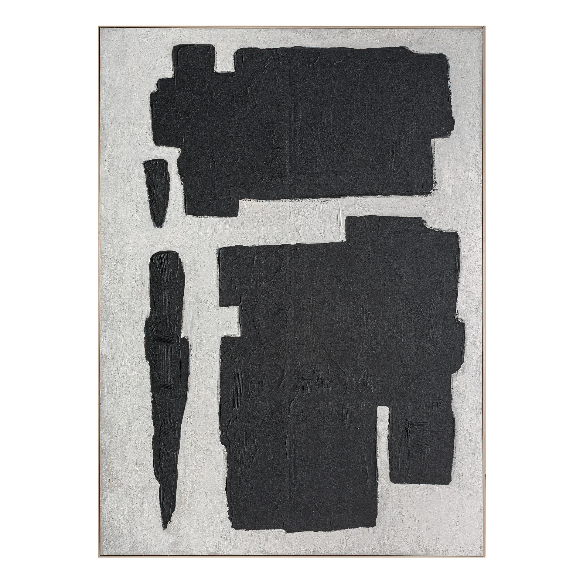 Decoratiuni - Arta de Perete Ciro, Negru, 160x5x200 cm, Stil Contemporan - VicalHome 37984