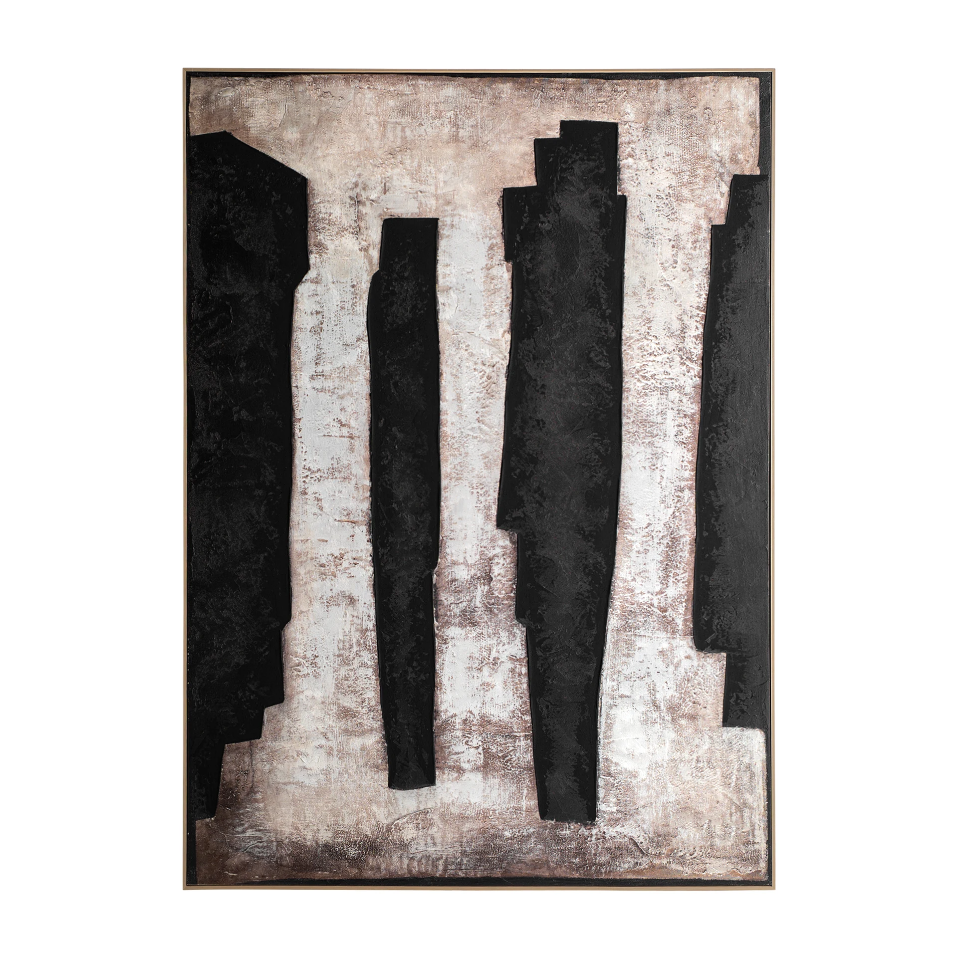 Arta de Perete Kurt, Tonuri Neutre, 130x5x180 cm - VicalHome 36762 [0]