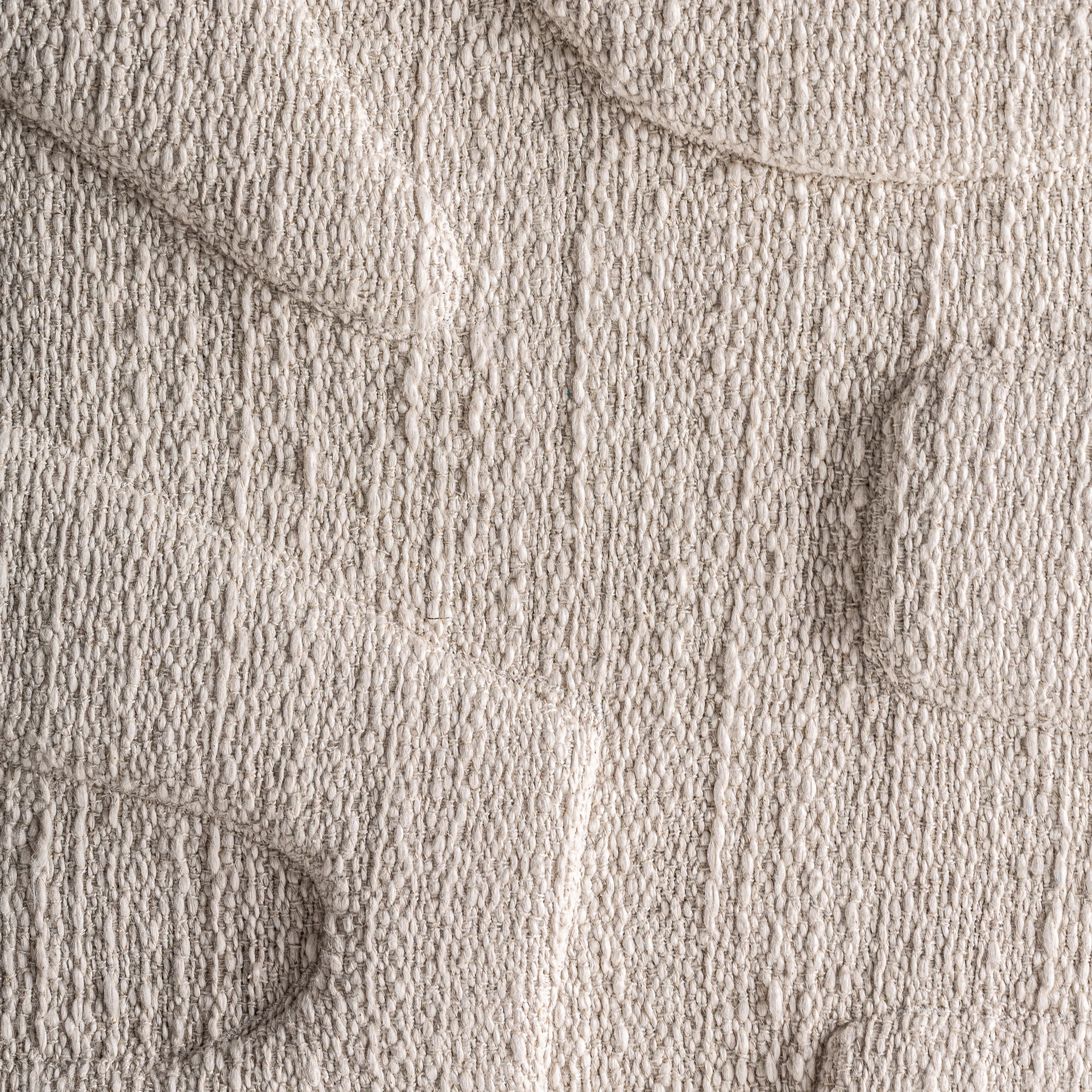 Arta de Perete Sobek, Alb-crem, 76x4x107 cm - VicalHome 37315 [5]