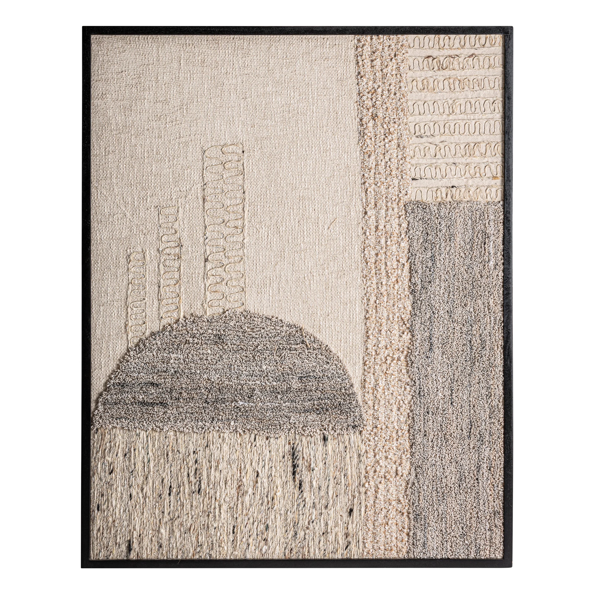 Arta de Perete Urzuri, Tonuri Neutre, 120x4x150 cm - VicalHome 37295 [1]