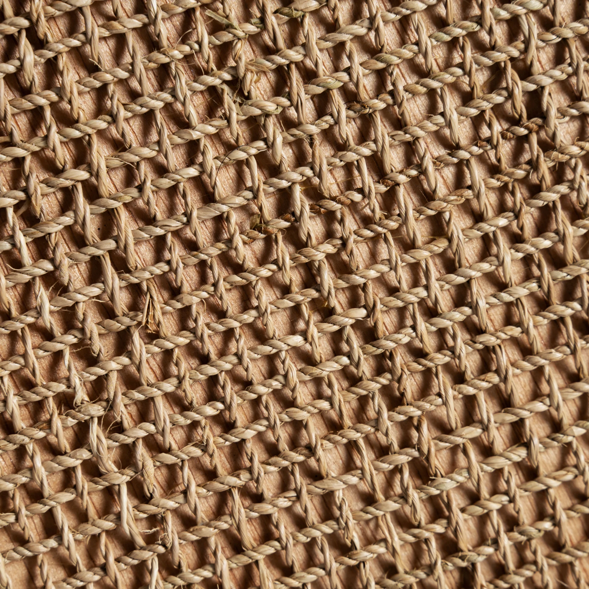 Decoratiune de Perete din Fibra Naturala, Maro, 50x2x100 cm, Stil Boho - VicalHome 36835 [4]