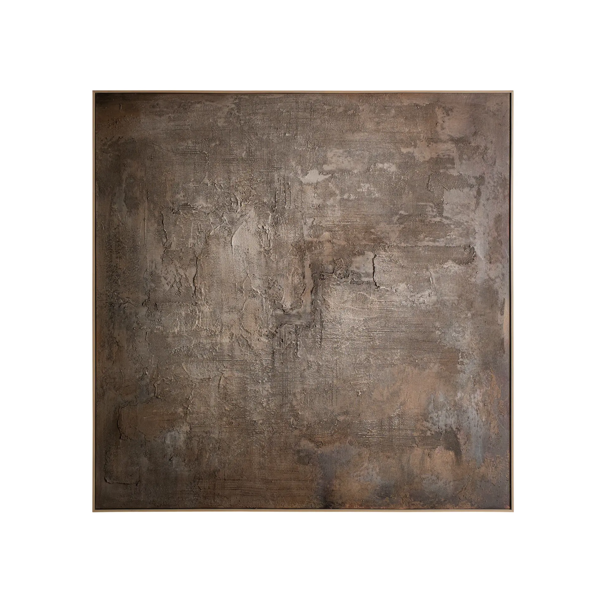 Produse - Arta Murala Nel din Panza și Lemn de Pin Maro, 150x5x150cm, VicalHome 36763 VicalHome 36763
