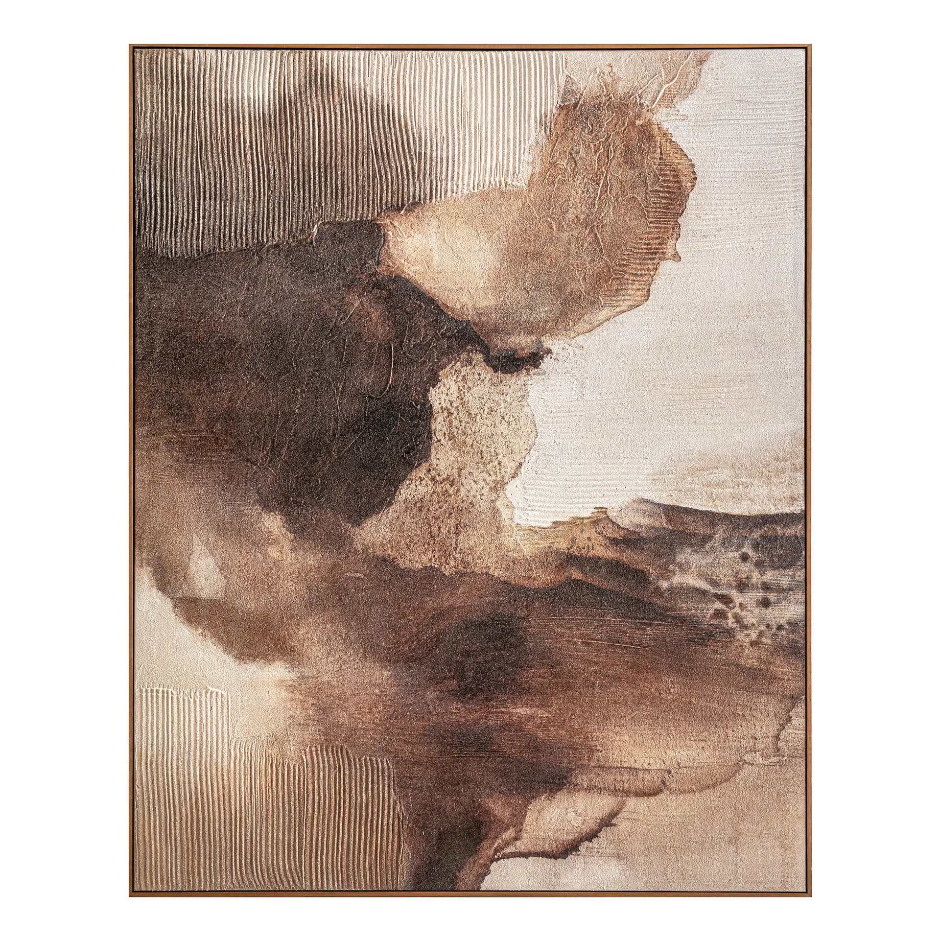 Produse - Arta Murala Orlen 120x5x150 cm, Panza și Nisip Tonuri Maronii - VicalHome VicalHome 39037