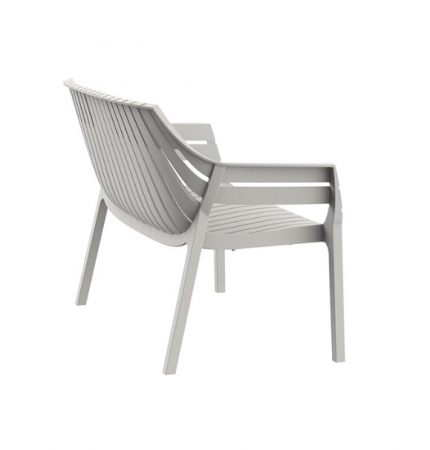 Banca exterior premium Spritz, 119x67x82 cm, policarbonat injectat cu fibra de sticla, 56025 E - Vondom [2]