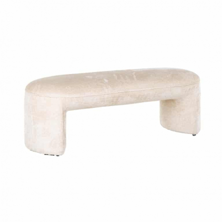 Produse - Bancă Fargo chenille alb (Bergen 900 chenille alb), S4549 WHITE CHENILLE - Richmond Interiors