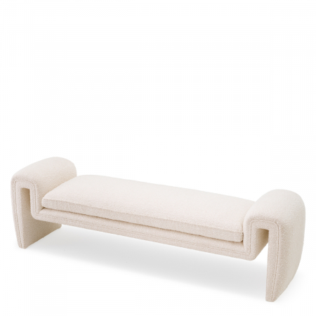   Bancă Tondo L bouclé crem 116480 EICHHOLTZ [2]
