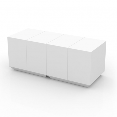 Baruri cu iluminare LED - Bar catering cu iluminare LED Vela 200 cm, design modern, 54103 - Vondom