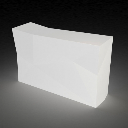 Bar cu iluminare LED RGBW Faz 190 cm, design geometric, personalizabil, 54113 - Vondom [1]