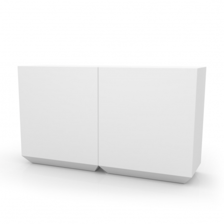 Baruri cu iluminare LED - Bar dublu iluminare LED RGBW Vera 200 cm cu control smart, design modern, 54082 - Vondom