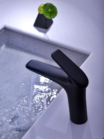 Baterie baie lavoar incastrat, Negru, NIAGARA COMAD [3]