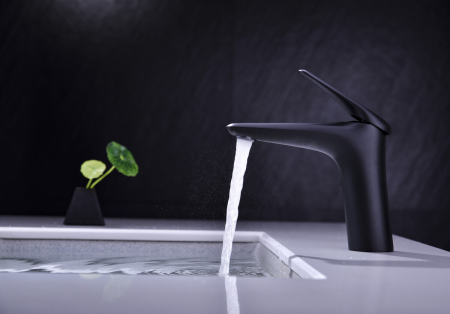 Baterie baie lavoar incastrat, Negru, NIAGARA COMAD [2]