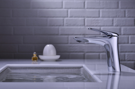 Baterie baie lavoar NIAGARA argintie COMAD [4]