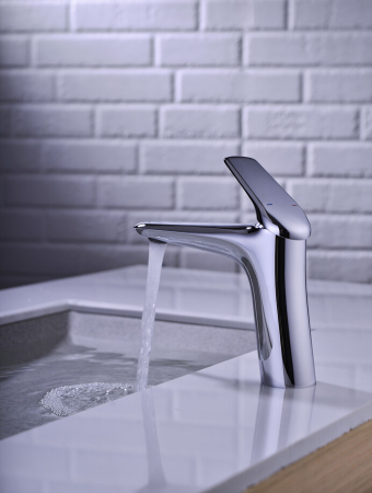 Baterie baie lavoar NIAGARA argintie COMAD [2]