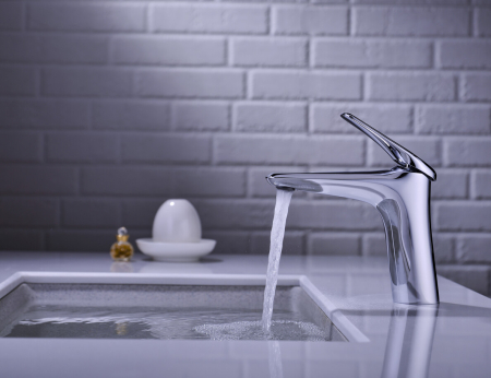 Baterie baie lavoar NIAGARA argintie COMAD [3]