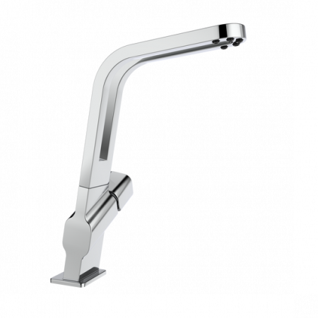 Baterie de bucatarie  ICO 915 cu design revolutionar “Open Spout Concept” 5 aeratoare anticalcar integrate -Teka [4]