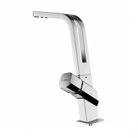 Baterie de bucatarie  ICO 915 cu design revolutionar “Open Spout Concept” 5 aeratoare anticalcar integrate -Teka [3]