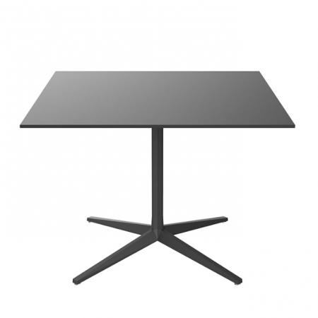 Picioare mese exterior aluminiu/otel - Baza 4 picioare masa exterior Faz din aluminiu √∏96,5X73 cm, fixa/pentru blat sticla diverse finisaje, 54144 - Vondom