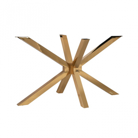 Componente mese - Baza aurie masa dining lux Neti, din otel inoxidabil, 9453 BASE GOLD - Richmond Interiors