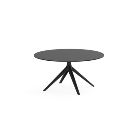 Picioare mese exterior aluminiu/otel - Baza masa exterior Mari-sol din aluminiu h 50 cm, fixa/pentru blat sticla, diverse finisaje, 65015 - Vondom