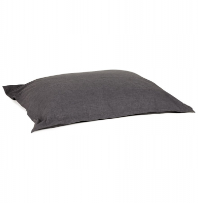 Beanbag (puf) de design gri inchis ZAK 175x135 cm material textil, LS00680DG - Kokoon [3]