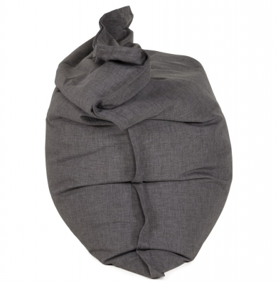 Beanbag (puf) de design gri inchis ZAK 175x135 cm material textil, LS00680DG - Kokoon [2]