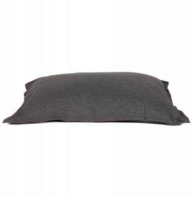 Beanbag (puf) de design gri inchis ZAK 175x135 cm material textil, LS00680DG - Kokoon [4]