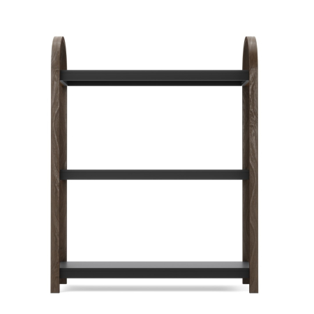 Bibliotecă Negru Nuc, 72x25x90cm, Umbra 1016838-048 [1]