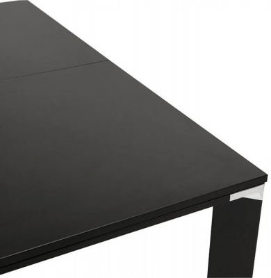 Birou bench negru Raven140x140 cm, OT00520BL - Kokoon [2]