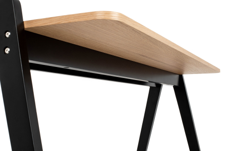 Birou Compas 123x53x80 cm, Negru - King Home [5]